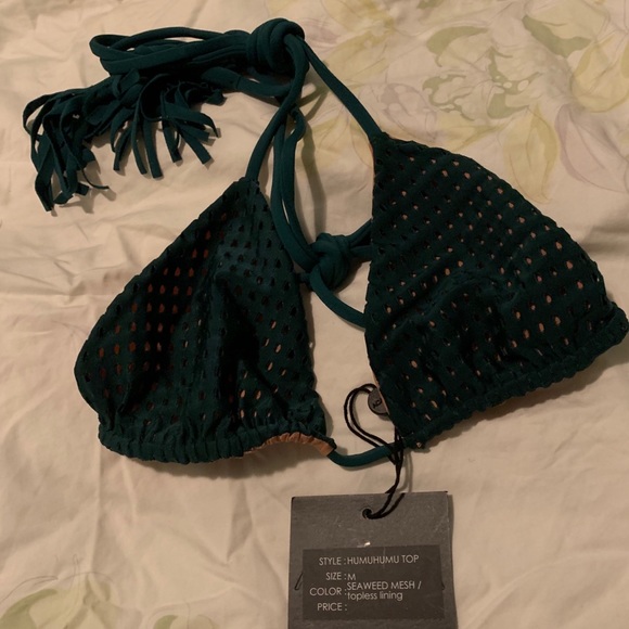 NEVER WORN Acacia Swim Humuhumu Top (with tags) - Picture 4 of 8